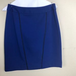Alfani royal blue skirt.